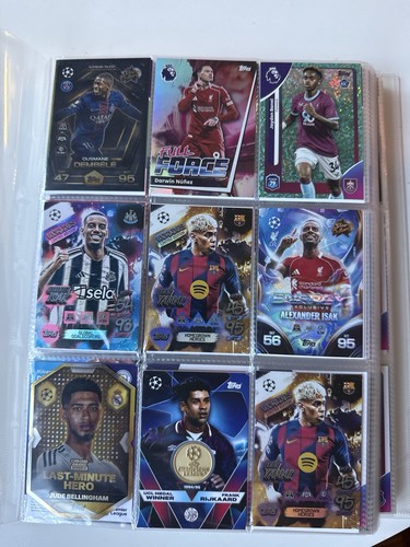 Topps match attax bundle 500 - attax,