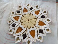 Bis-crostata 12 formine per biscotti cookie cutters tagliapasta