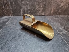 Small Vintage Brass Shovel 16cm Previous Repair 