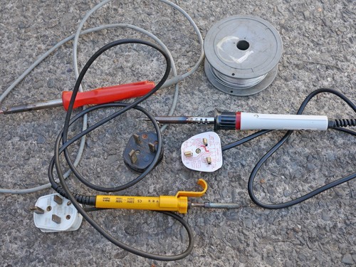 Job lot soldering irons - job,
