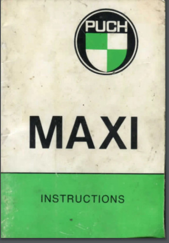 Puch maxi moped - moped, owner