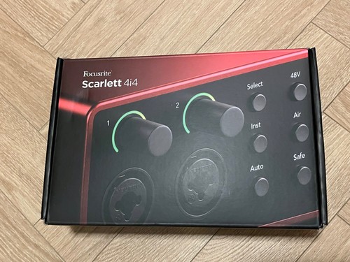 Focusrite scarlett 4i4 4th - focusrite, gen