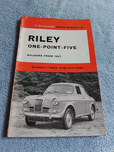 Riley one point five 1957 - riley,