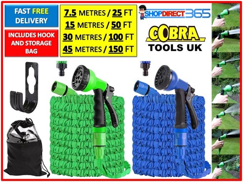 Expandable garden hose - expandable, pipe