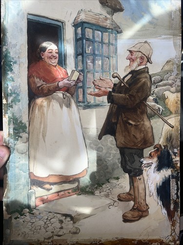 Vintage original painting - vintage,