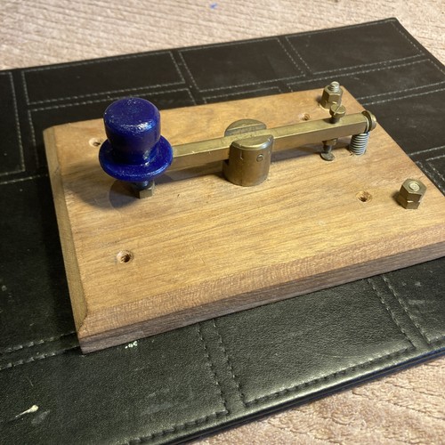 Vintage antique morse code key - vintage,