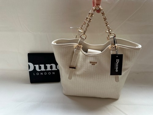 Dune london ivory woven faux - ivory,
