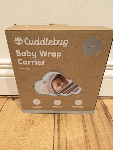 Cuddlebug grey baby wrap - grey,