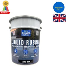 Liquid Rubber Roof Coating 5 Litres Instant Leak Seal Technology I Quick Drying