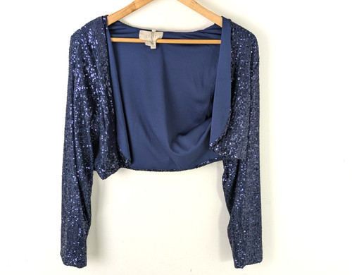 Coast navy sequinned - navy,