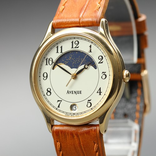 Seiko moon phase 6e34 6020 - seiko,