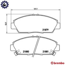 BRAKE PAD SET DISC BRAKE P 28
