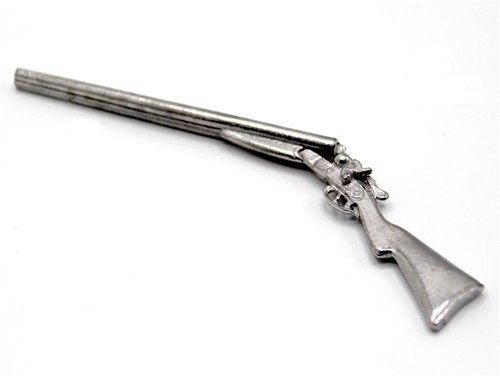 Antique double shotgun broken - double,