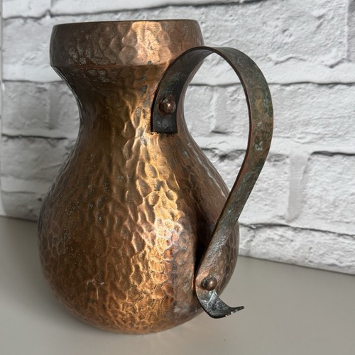 Vintage hammered copper - hammered,