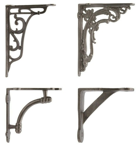 Cast iron bracket shelf - cast,