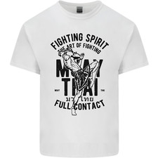 Muay Thai Full Contact Martial Arts MMA Kids T-Shirt Boys Girls