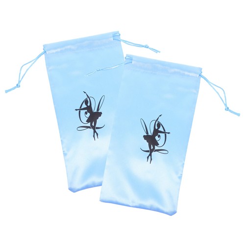 Drawstring satin dance - satin, shoe