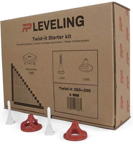 Twist tile levelling - twist-it,