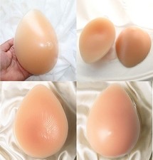 Silicone Breast Forms Bra Mastectomy Prosthesis Insert Pad 1 Pair