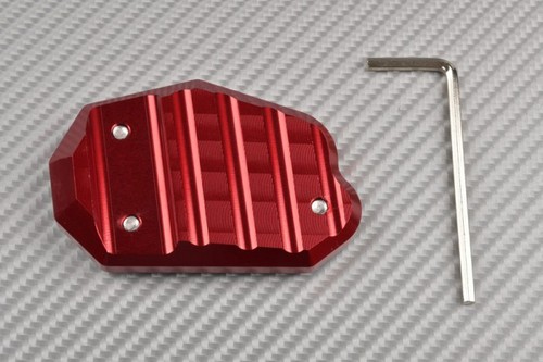 Red anodised aluminium sidest - anodised,