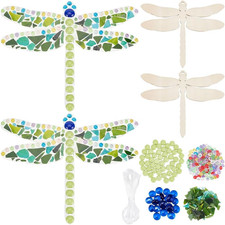 WEBEEDY 2 Sets Dragonfly Glass