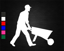 FARMER FARM WORKER VINYL DECAL