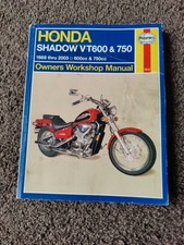 Honda VT 600 Shadow Haynes Manual 1988 Thru 2003
