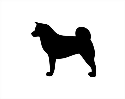 Akita dog car van - , vinyl