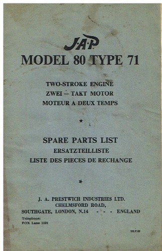 Jap model type 2 - 71, 2-stroke