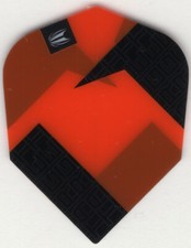 ORANGE - Mini Standard Target Dart Flights: 3 per set