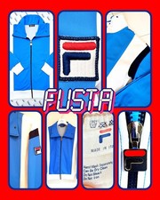 Fila Fusta Rare Vintage Tracksuit Top Size Large BjJ Borg Made In Italy Terrinda