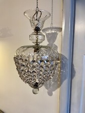 vintage crystal chandelier