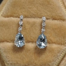 2Ct Pear Cut Lab-Created