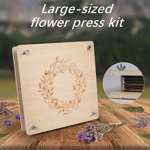 Flower press kit plant - kit,