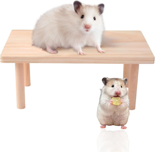Wooden hamster cage - wooden,