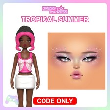 Dress to Impress Mystery Model TROPICAL SUMMER Code sent in DMs (DLC Code)