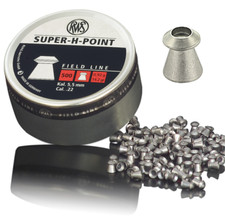 RWS SUPER H POINT FIELD LINE .22 PELLETS .92g KAL 5.5mm TIN OF 500