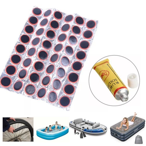 Rubber puncture patches bike - rubber,