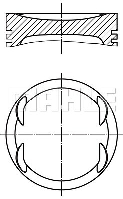 011 mahle piston for - 69,