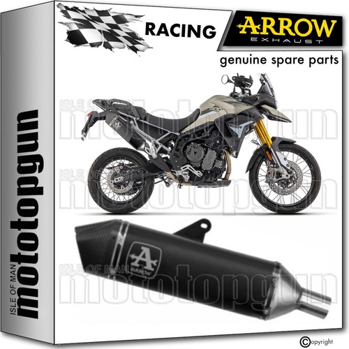 Exhaust racing black - exhaust,