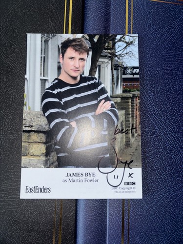 James bye hand signed bbc - hand,