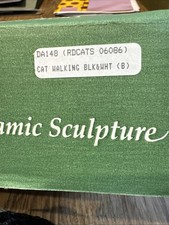 COLLECTABLE ROYAL DOULTON WHITE PERSIAN CAT KITTEN FIGURINE STAMPED FREE UK P+P