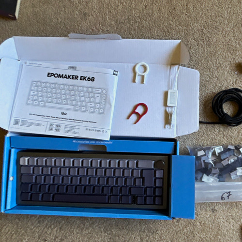 Epomaker ek68 iso rgb hot - iso,