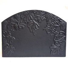 Grape Vine Cast Iron Fire Back