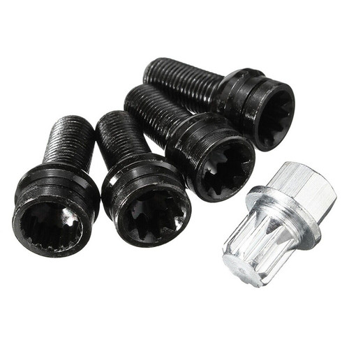 5pcs locking wheel nuts bolts - nuts,