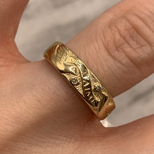 Gold diamond t aime - diamond, t'aime'