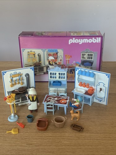 Pink boxed playmobil victorian - boxed,