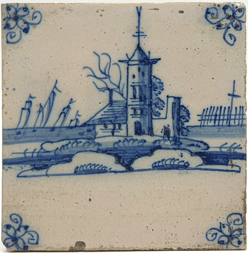 Antique dutch delft - antique, &