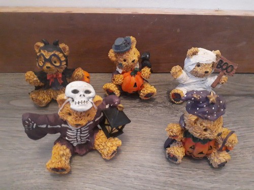Halloween teddy bear lot 5 - lot,