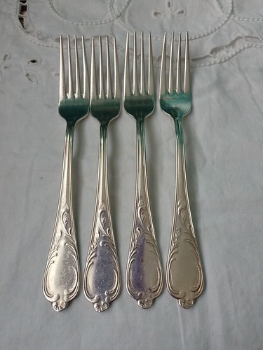 Set four vintage silver - ,